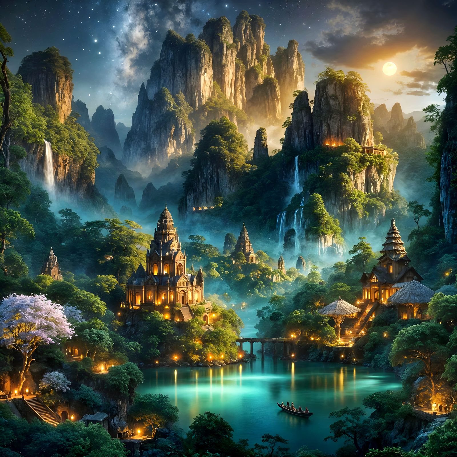 Lake Artono with Tra Phon Temple  by @Leonor Gewo Fini