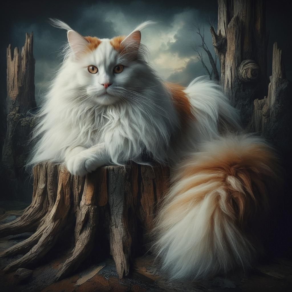 Maincoon  by @Midnight Shadow Dezinez