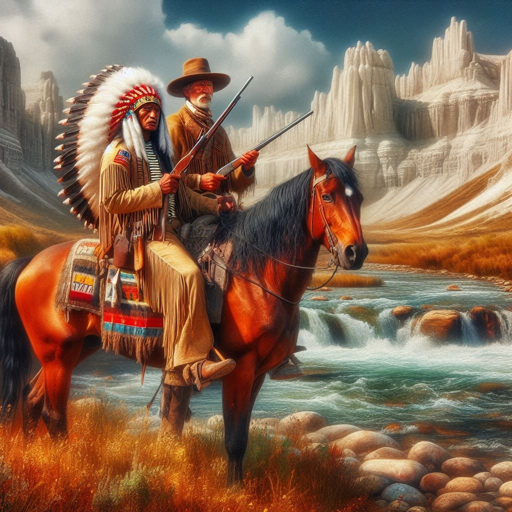 Vinnetou and Old Shatterhand