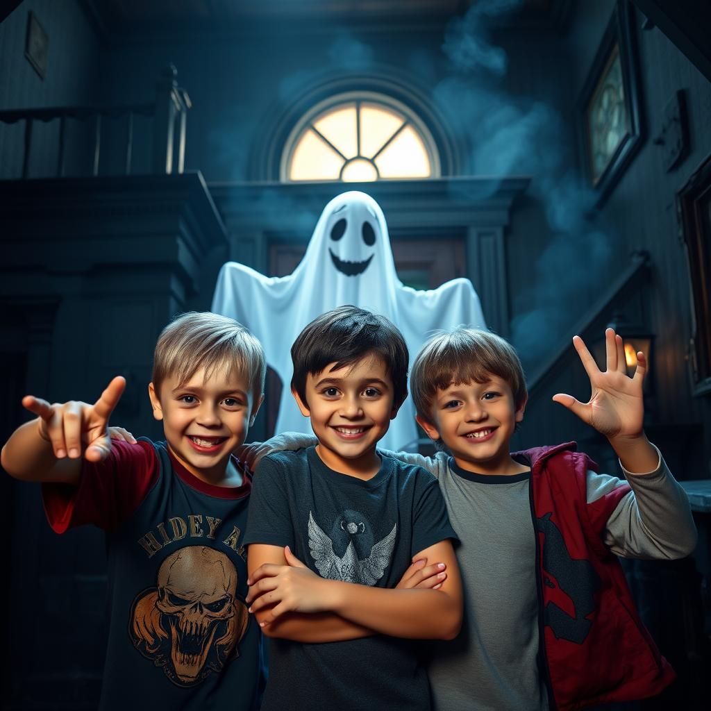  Haunted House Photobomb 👻  by @Alicia Hopkins