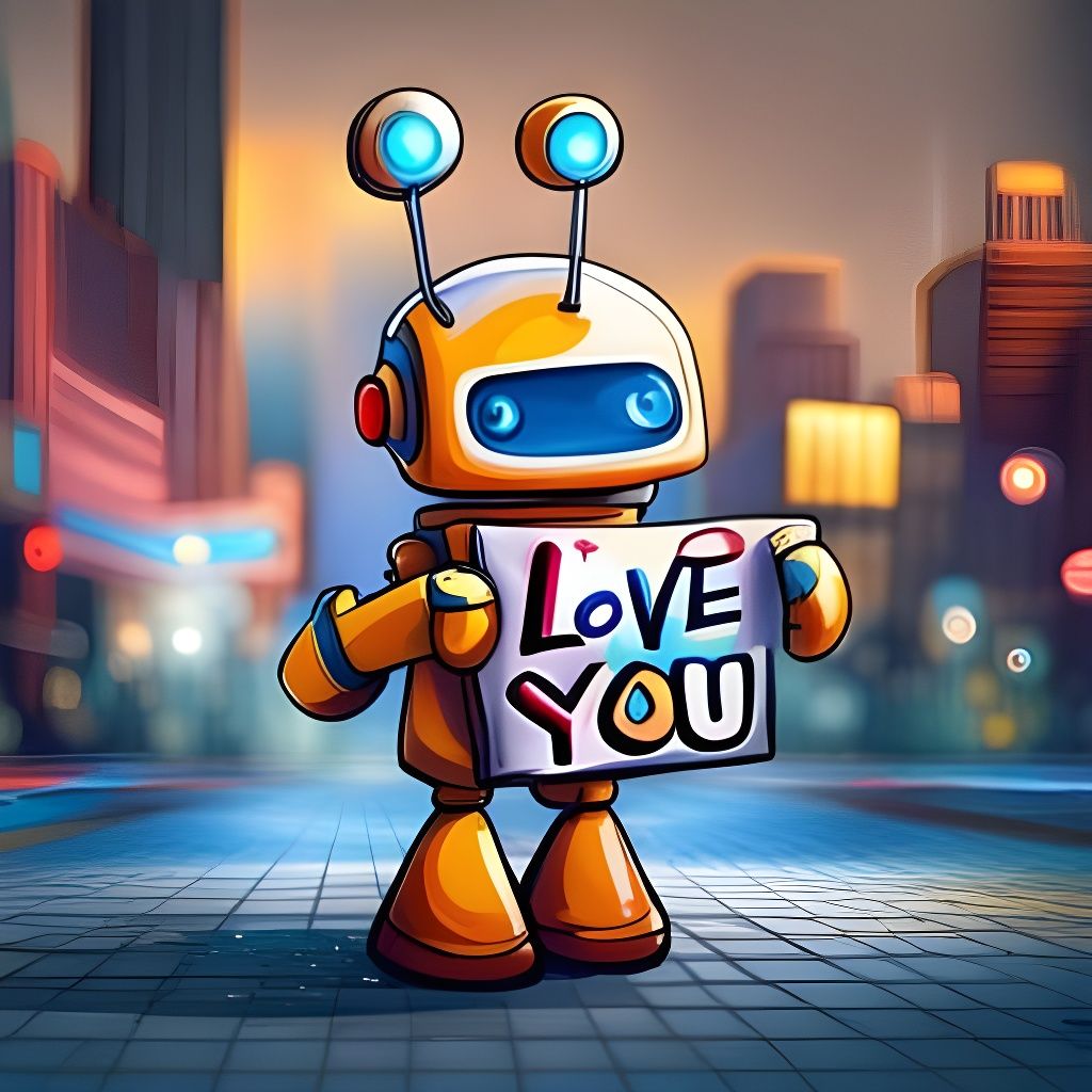 Hey! Love you!   by @freki