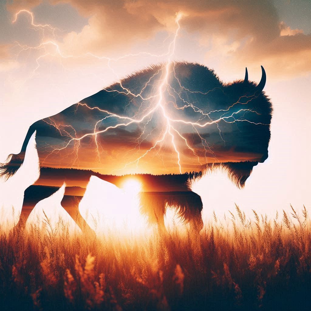 double exposure beautiful fantasy DALL-E 3 portrait landscape..