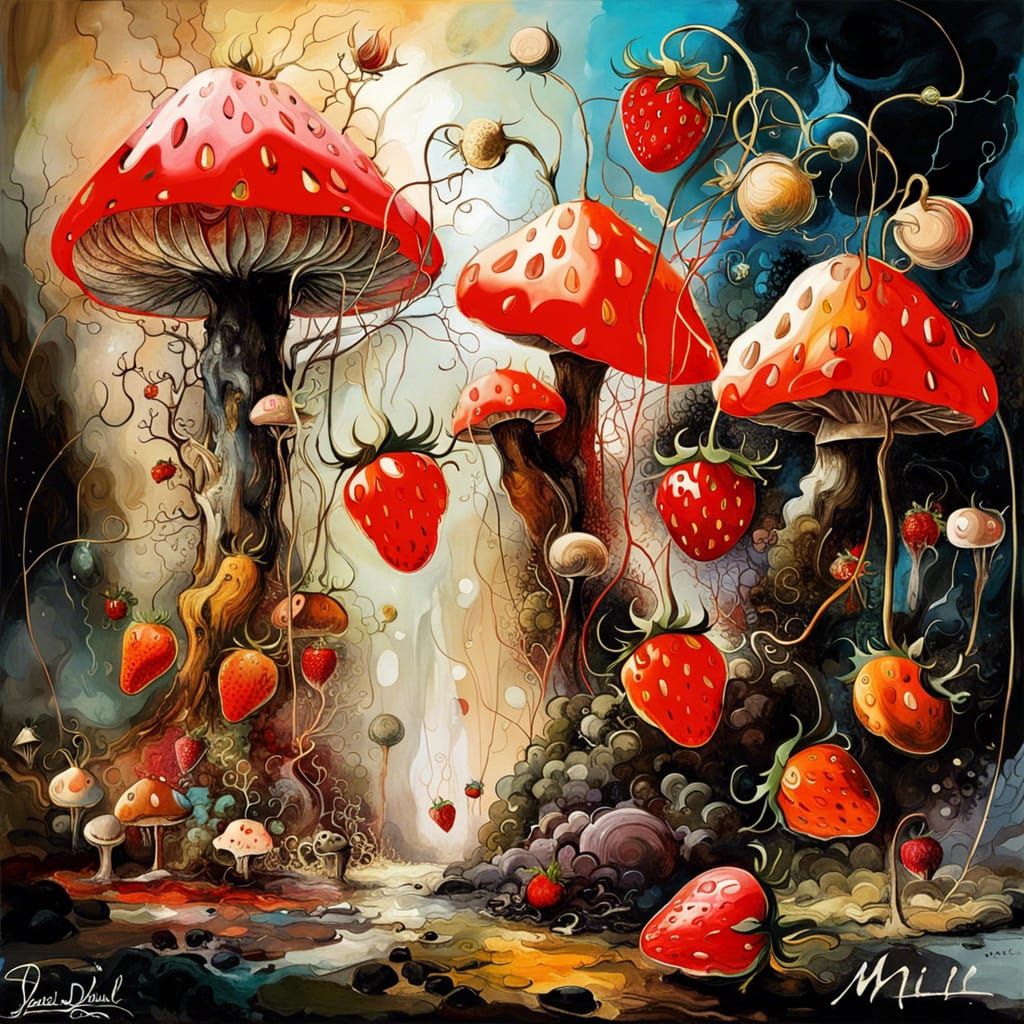 Strawberry Mushroom