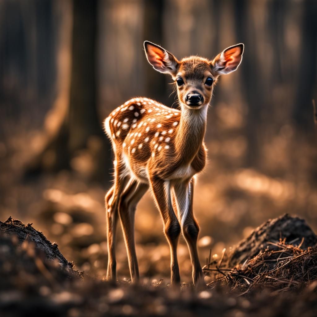 Cute Baby fawn