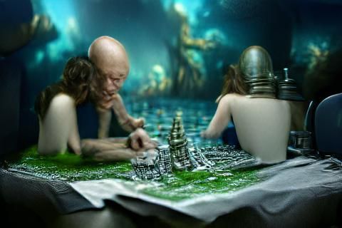 underwater board game
