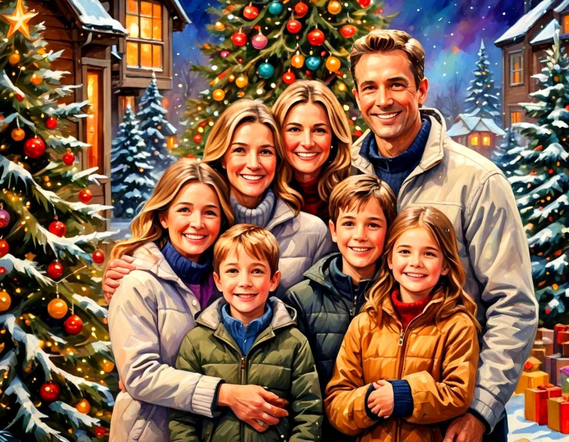 Festive Christmas Icons Spark Holiday Cheer