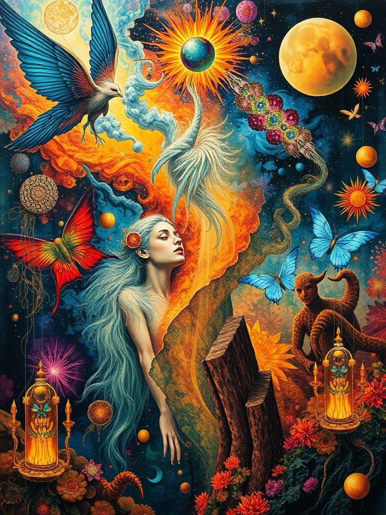 Magic & Mystery,  collage 