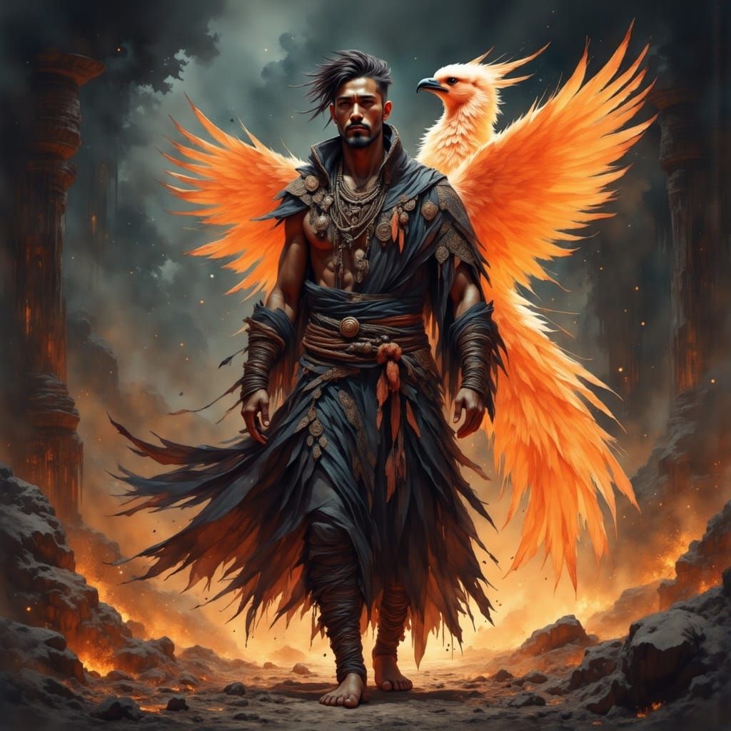 Walking through fire