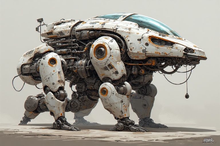 Random sci-fi futuristic concepts