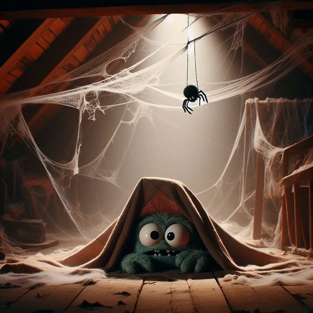 "There's something terrifying up here! I've seen it!" Lil'Mo...