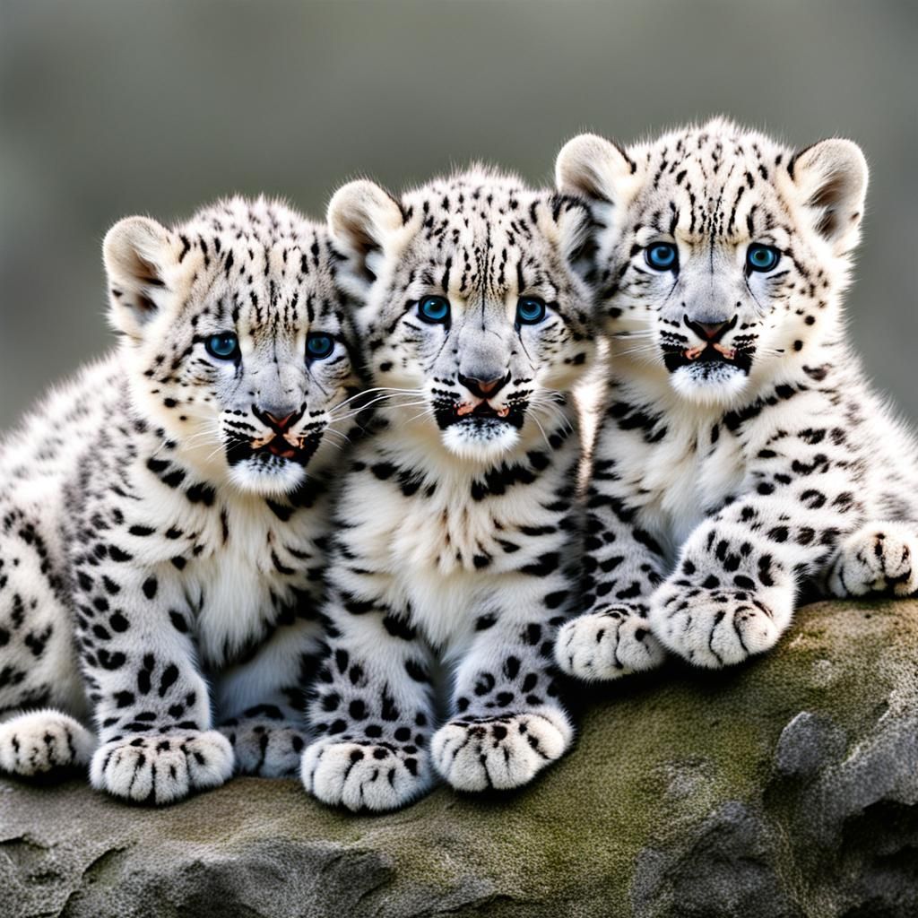 Snow Leopard Cubs