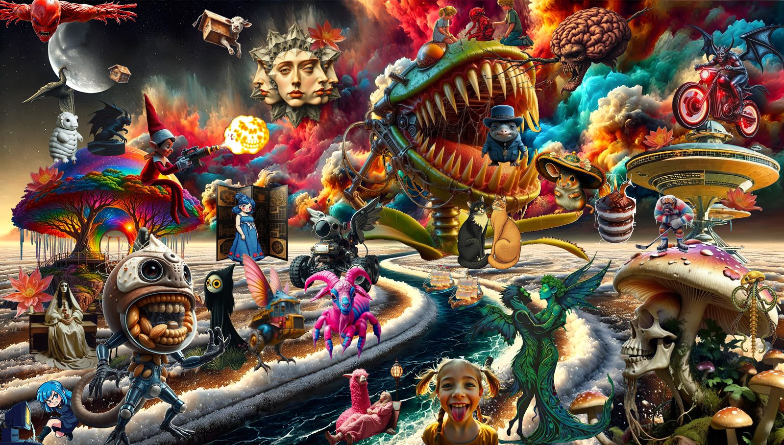 Merry Christmas Abraham's Collage