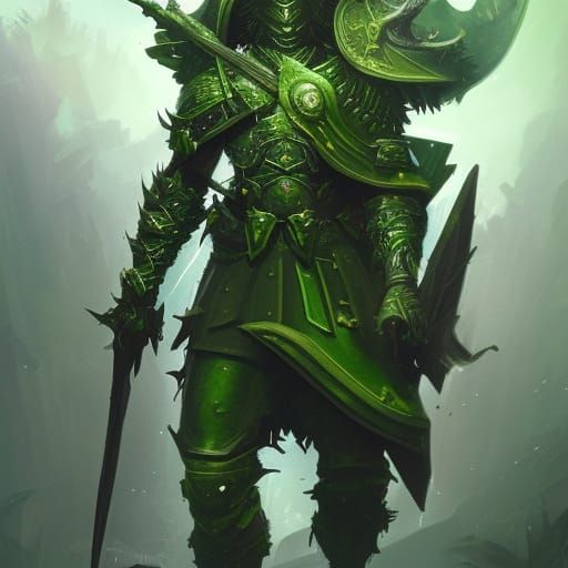 Plant Knight - Warrior Collection - AI Generated Artwork - NightCafe ...