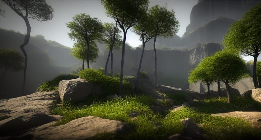 unreal engine render landscape
