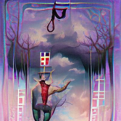 The hanged man