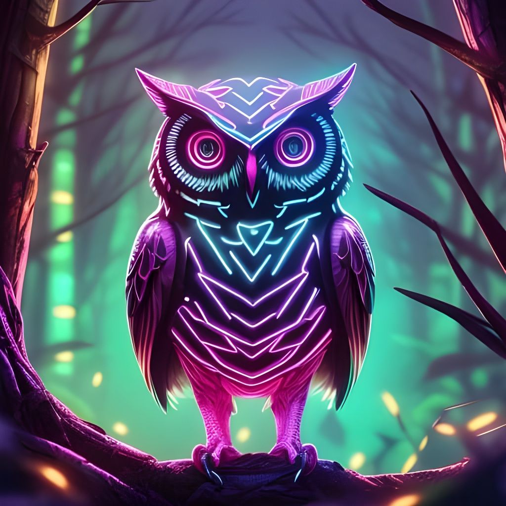 Neon Owl