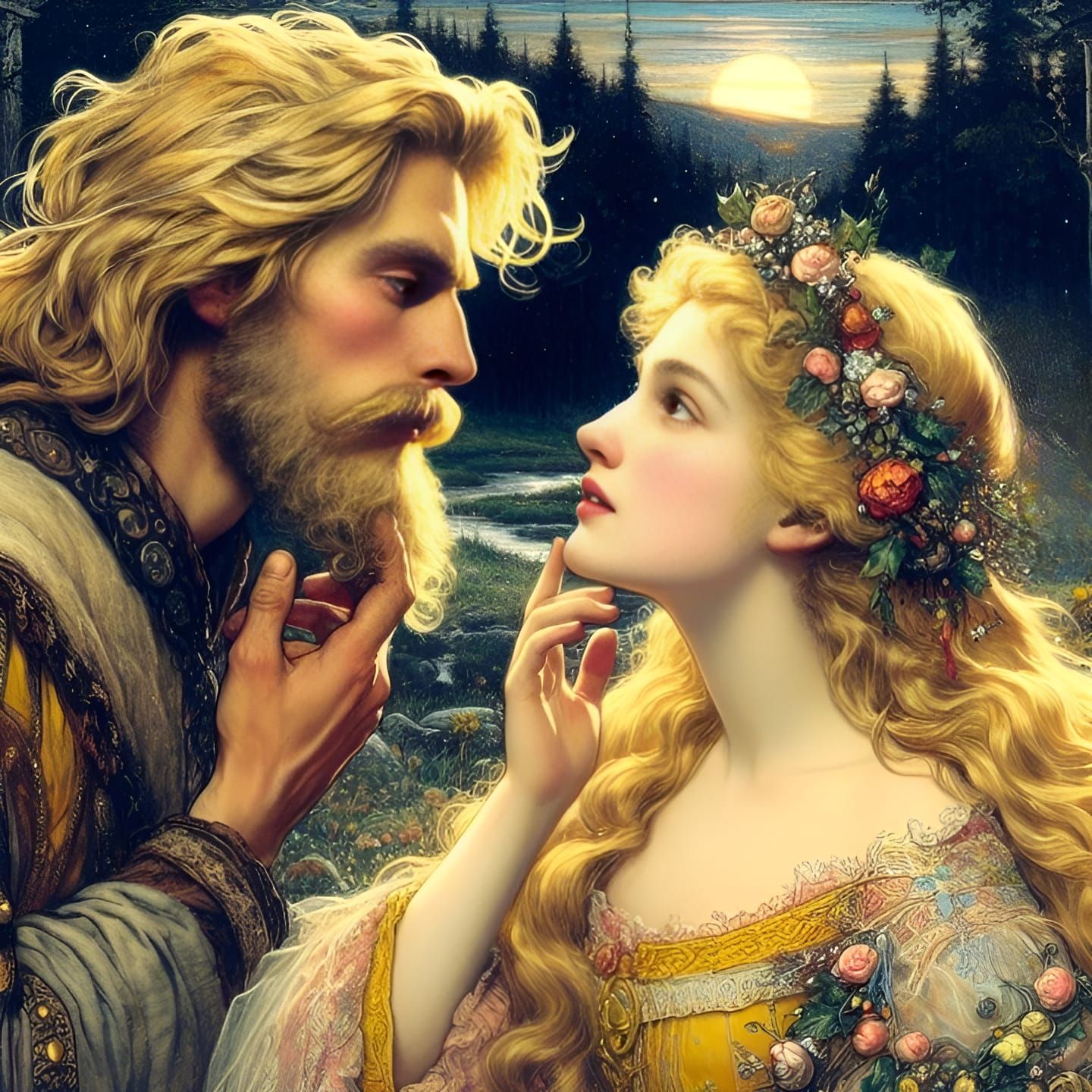 Golden Lovers: Two Souls Beneath Heaven’s Watch