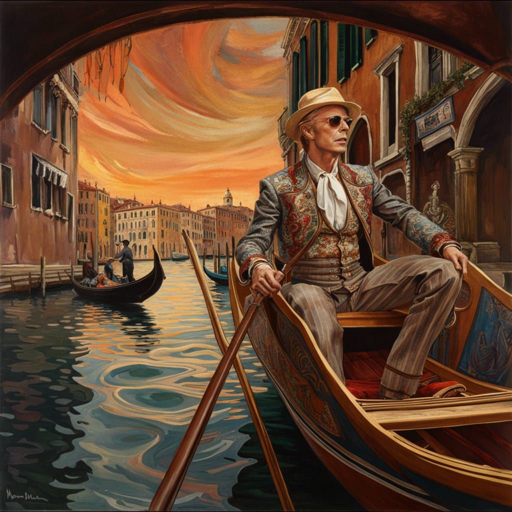 David Bowie in Venice