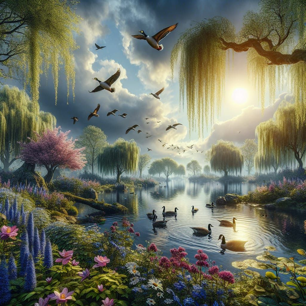 Heaven on water. 🩷