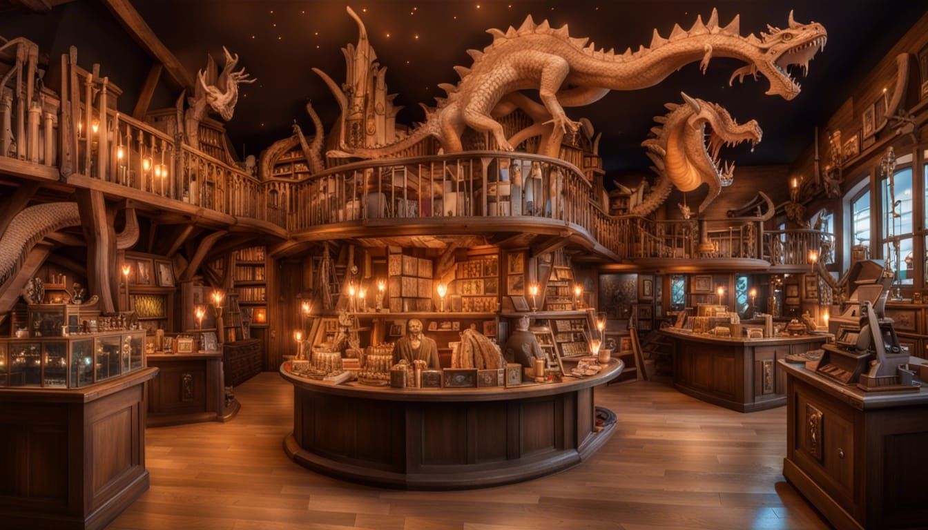 wacky magic museum  by @Bohnenbube