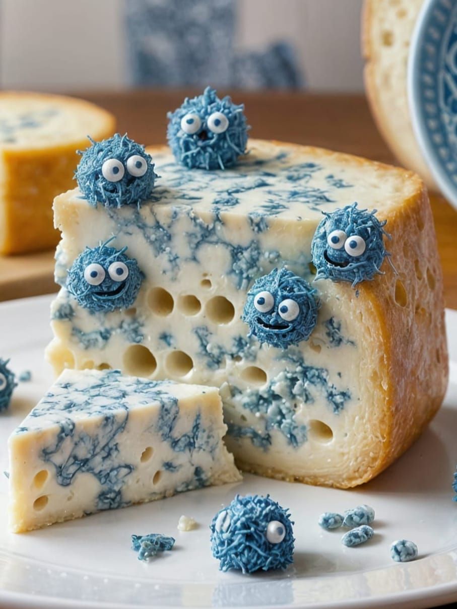 Blue cheese bacteria  by @Razzmama 