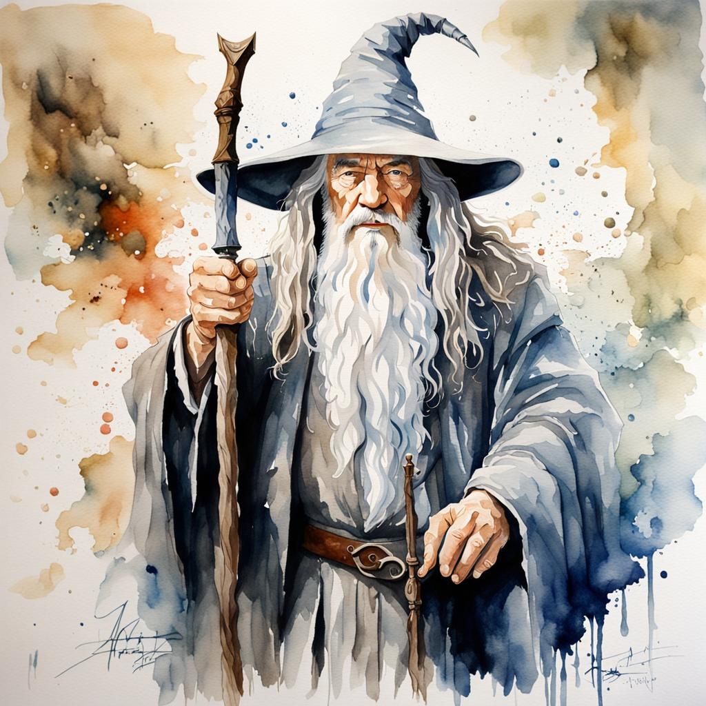 Gandalf  by @Laevos