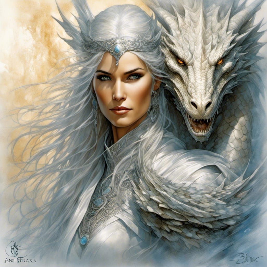 Silver Dragon - AI Generated Artwork - NightCafe Creator