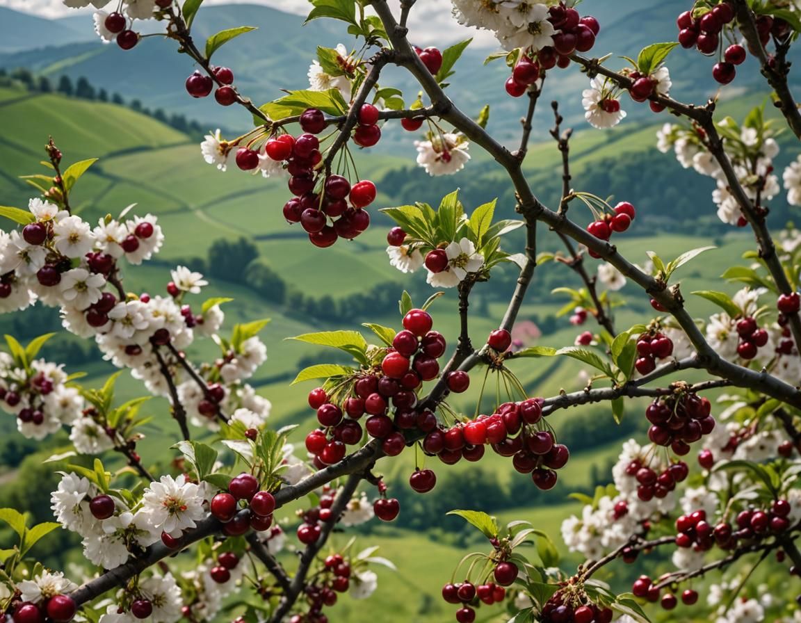 'The perfect time to pick cherries'