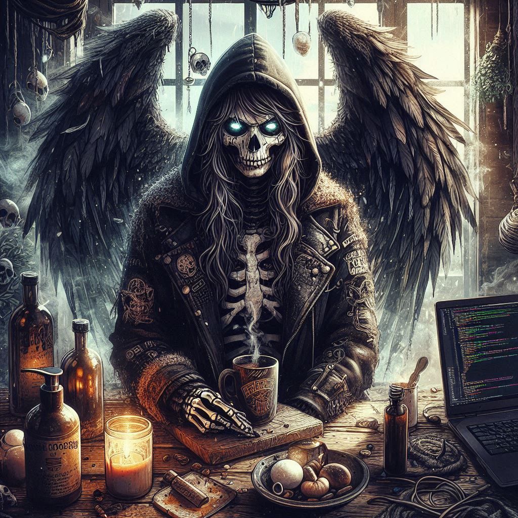 Angel of death NightCafé 2.0