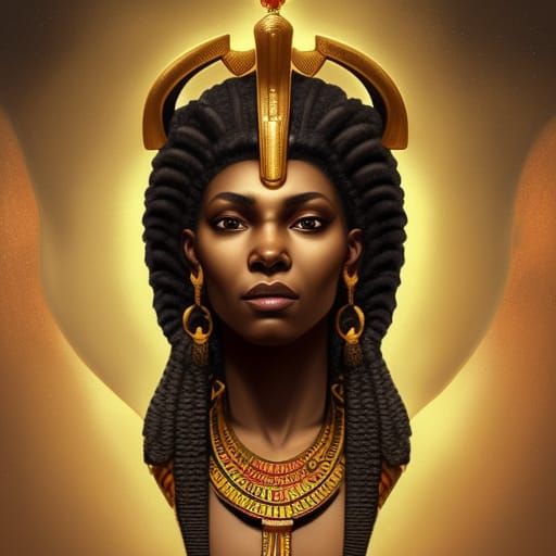 Sekhmet Lion Goddess of War - AI Generated Artwork - NightCafe Creator