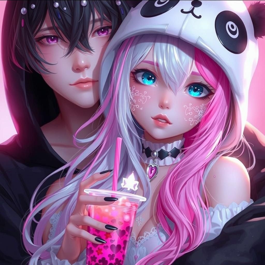 Minimalist Pink Heart Illustration