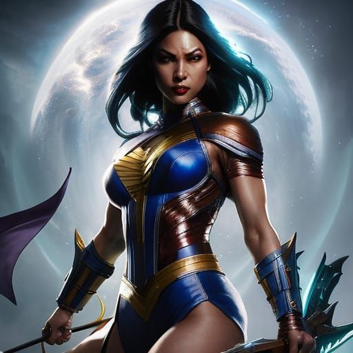 Kitana - AI Generated Artwork - NightCafe Creator