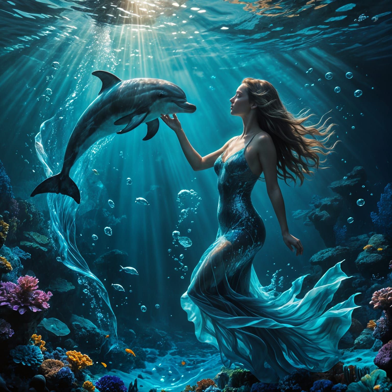 Ocean’s Embrace  by @David Gotet