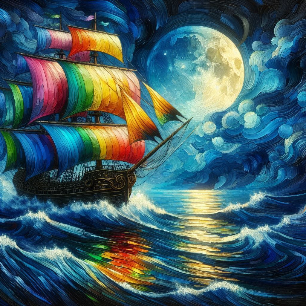 Rainbow ship