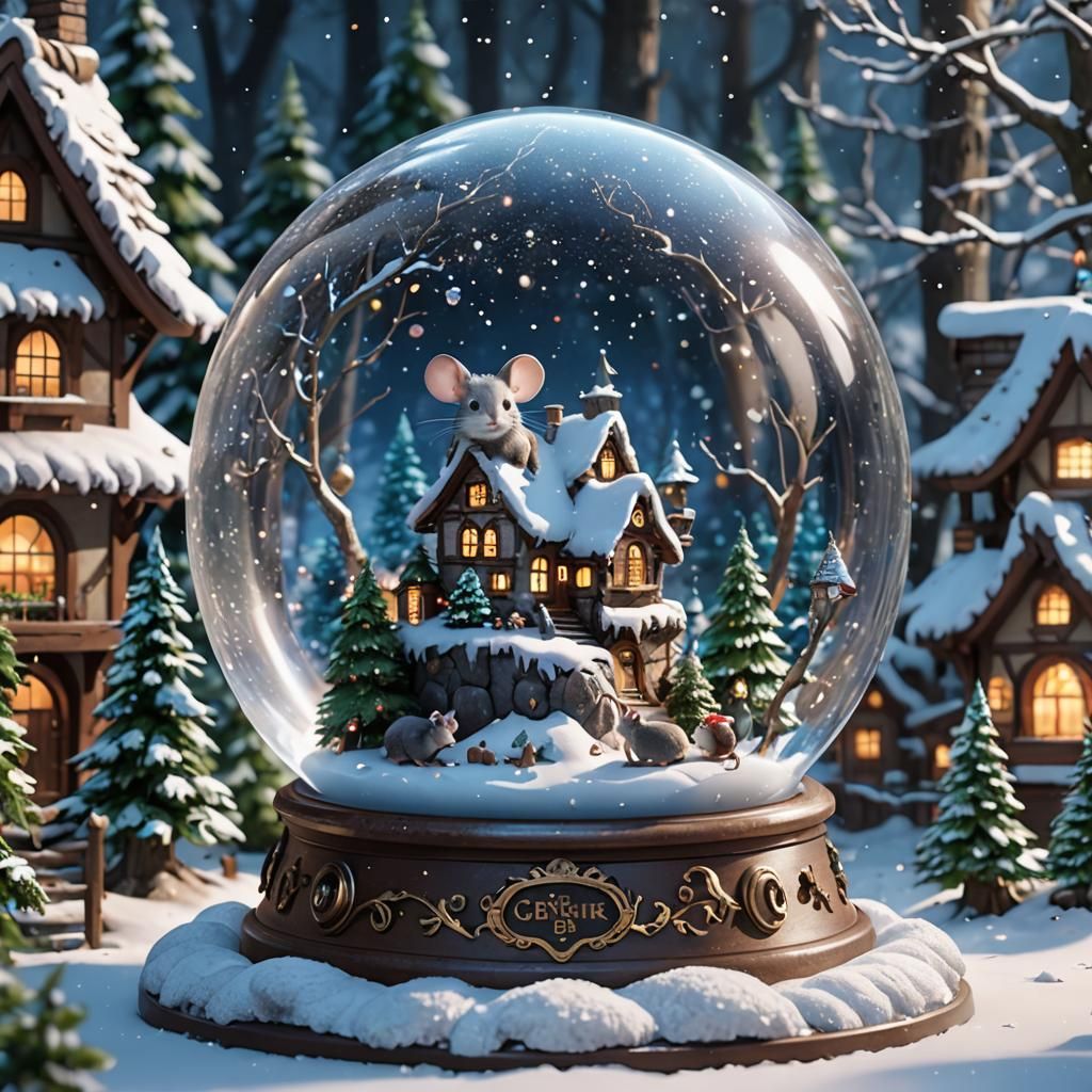 Mice snowball  by @Rion November