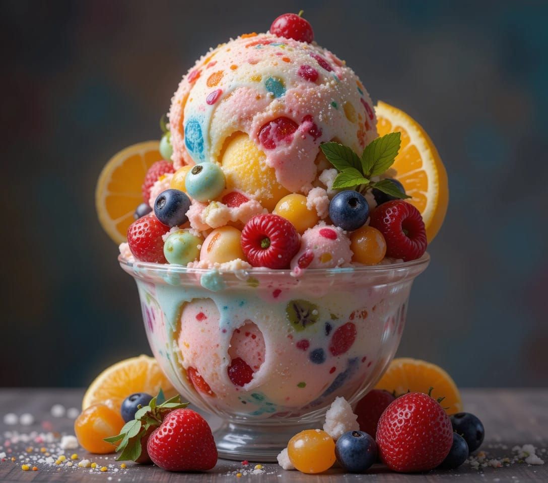 ice cream  by @Chels