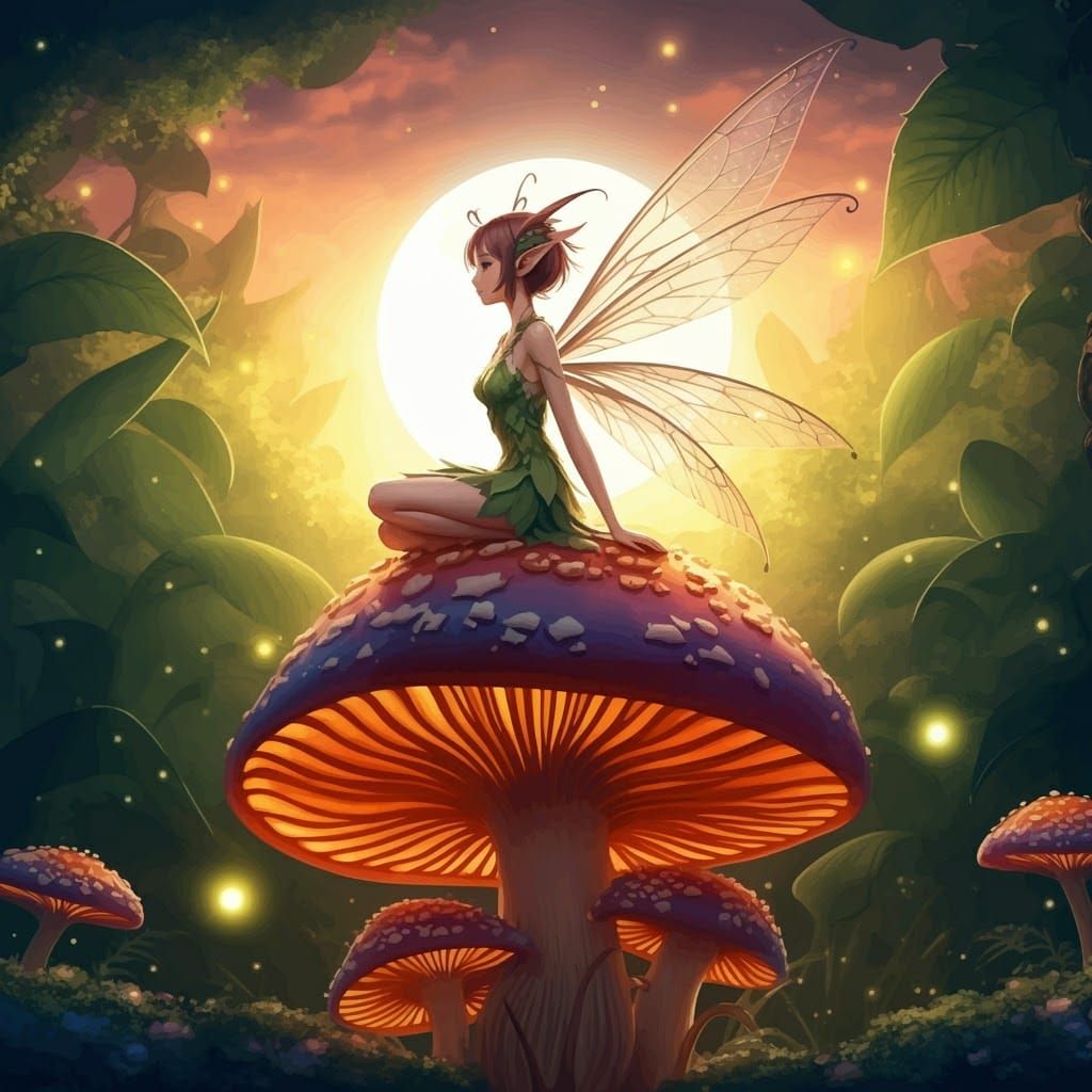 Fairy - AI Generated Artwork - NightCafe Creator