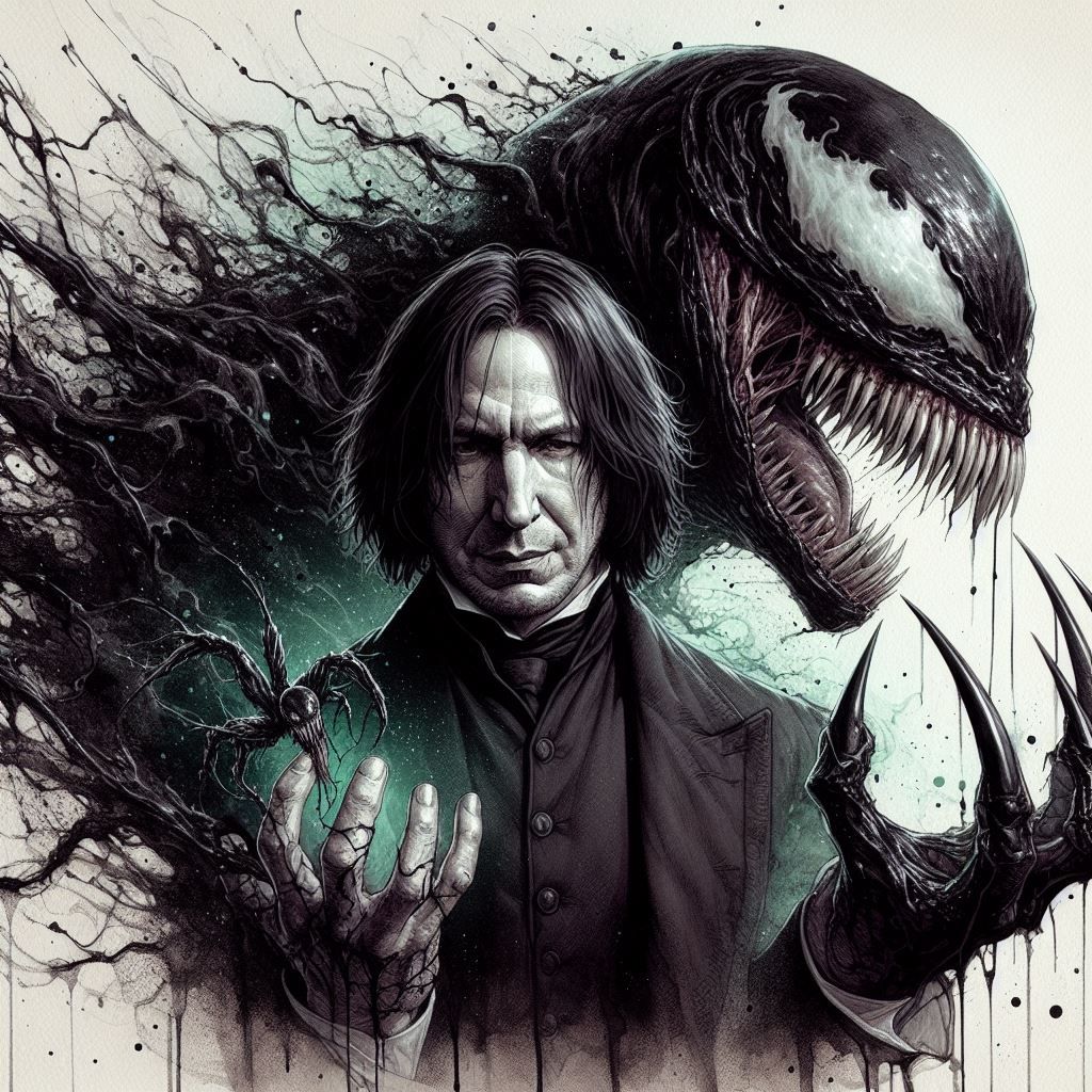 Severus Snape as Venom