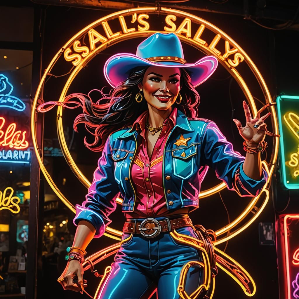 Neon Sally Restaurant - 2