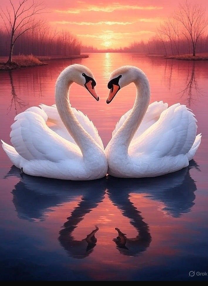 Swans in Love