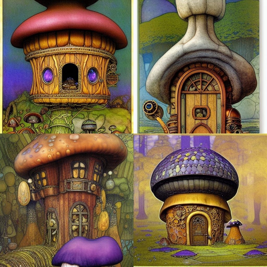 Mushroom Houses