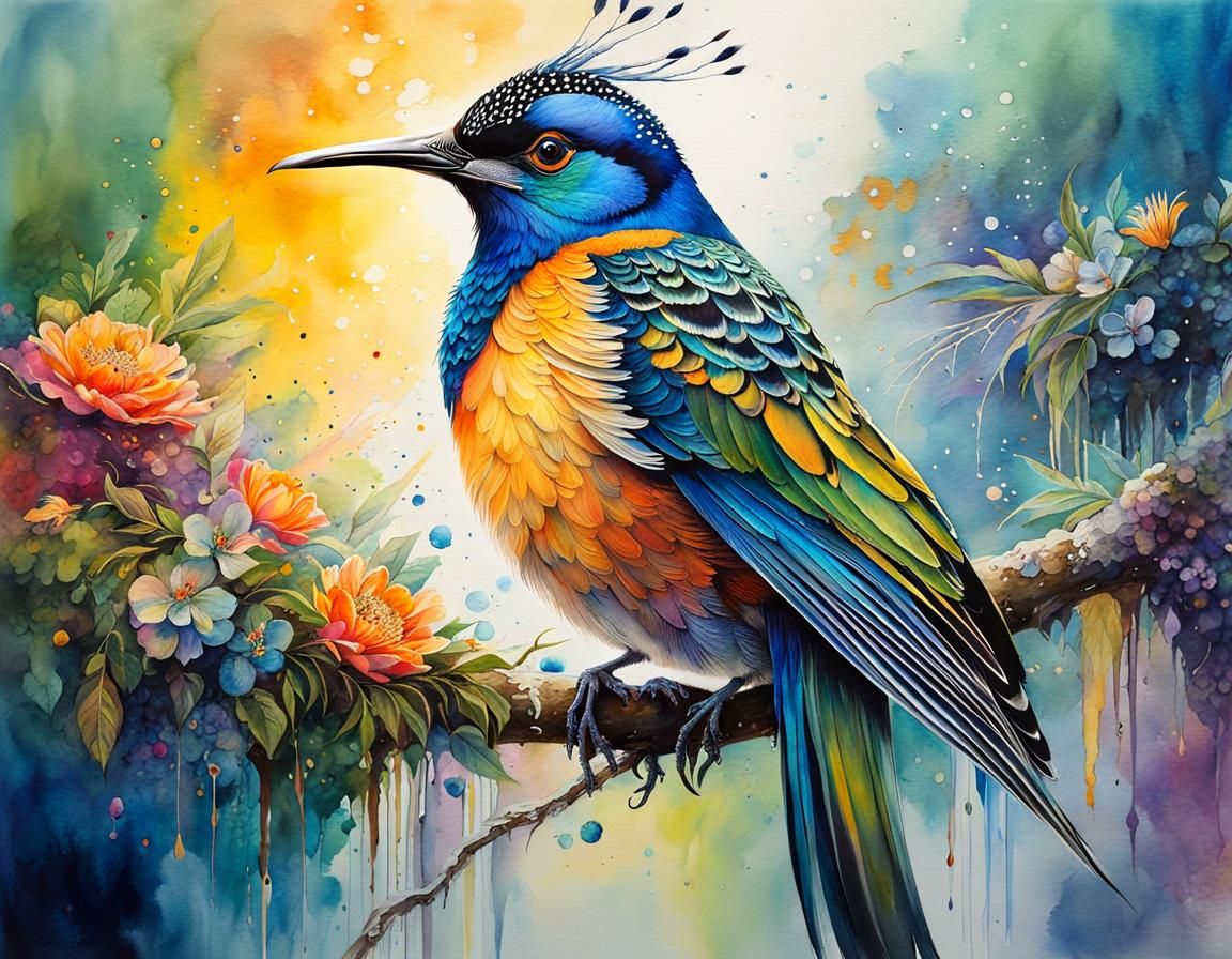 HImalayan Monal II  by @Antari