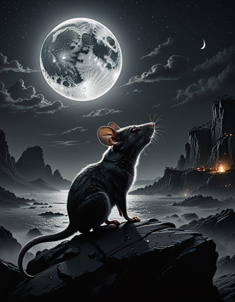 Moonlight Mouse  by @undefined