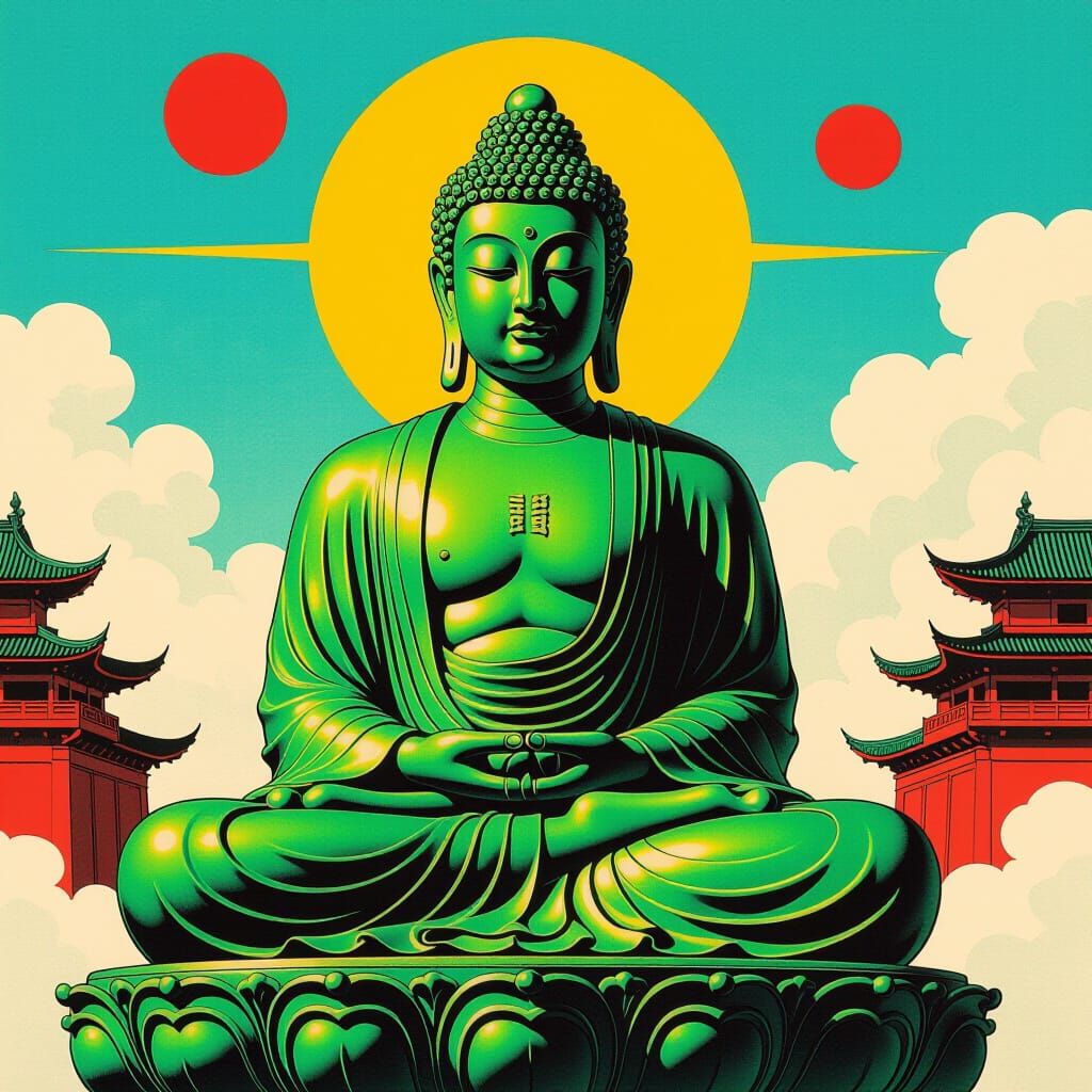 Green Buddha