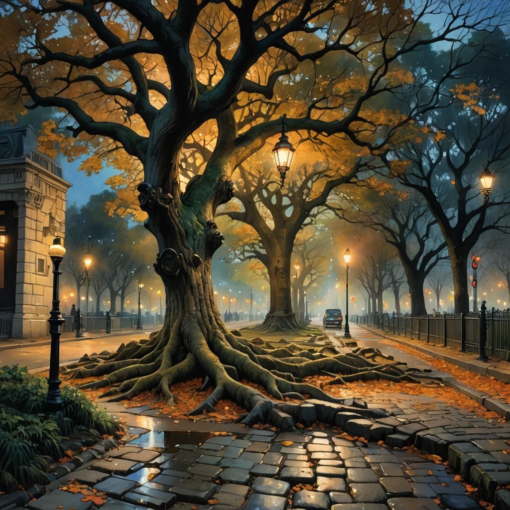 Cobblestone path  by @Mike Ritchie