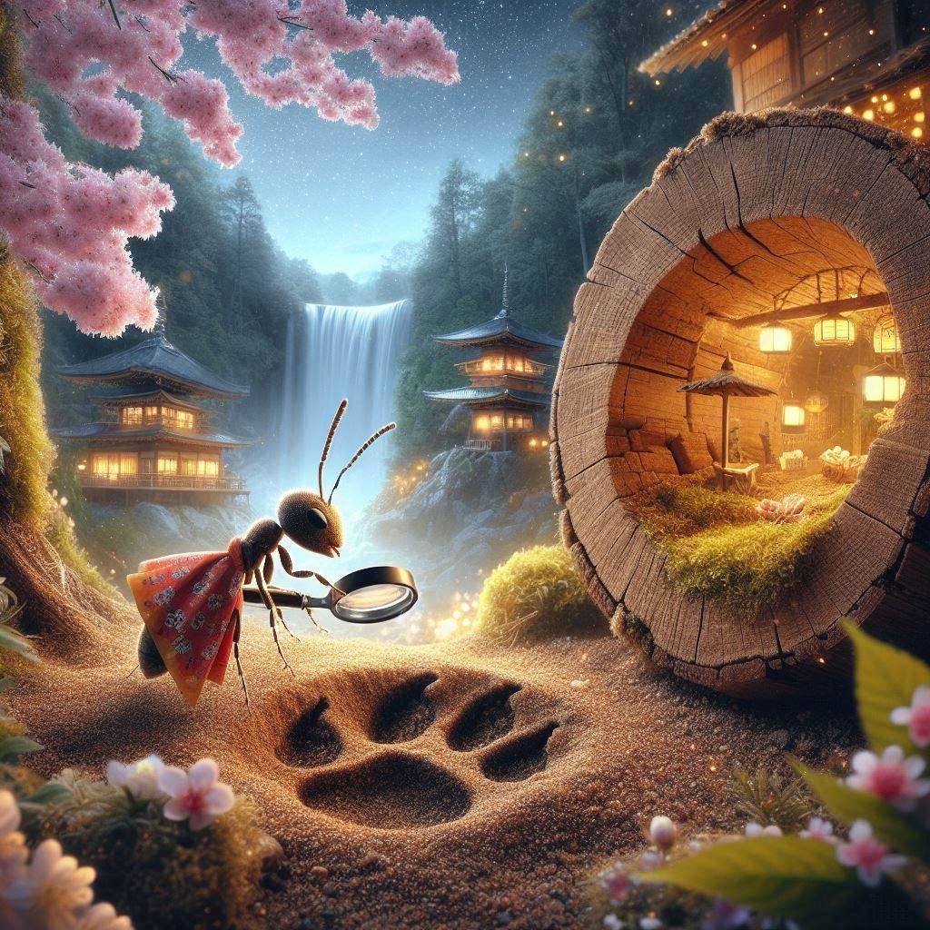 Who Left This Pawprint? : Secret Life of Ants