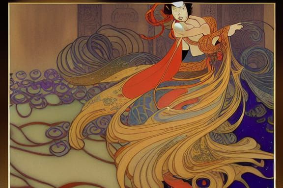 Kabuki actor dance - 3