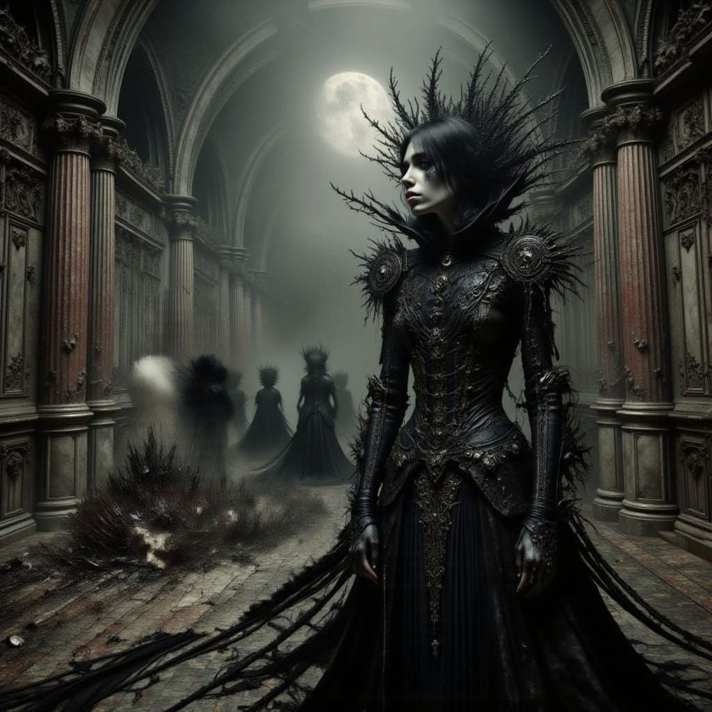 Mistress of the gathering of dark forces