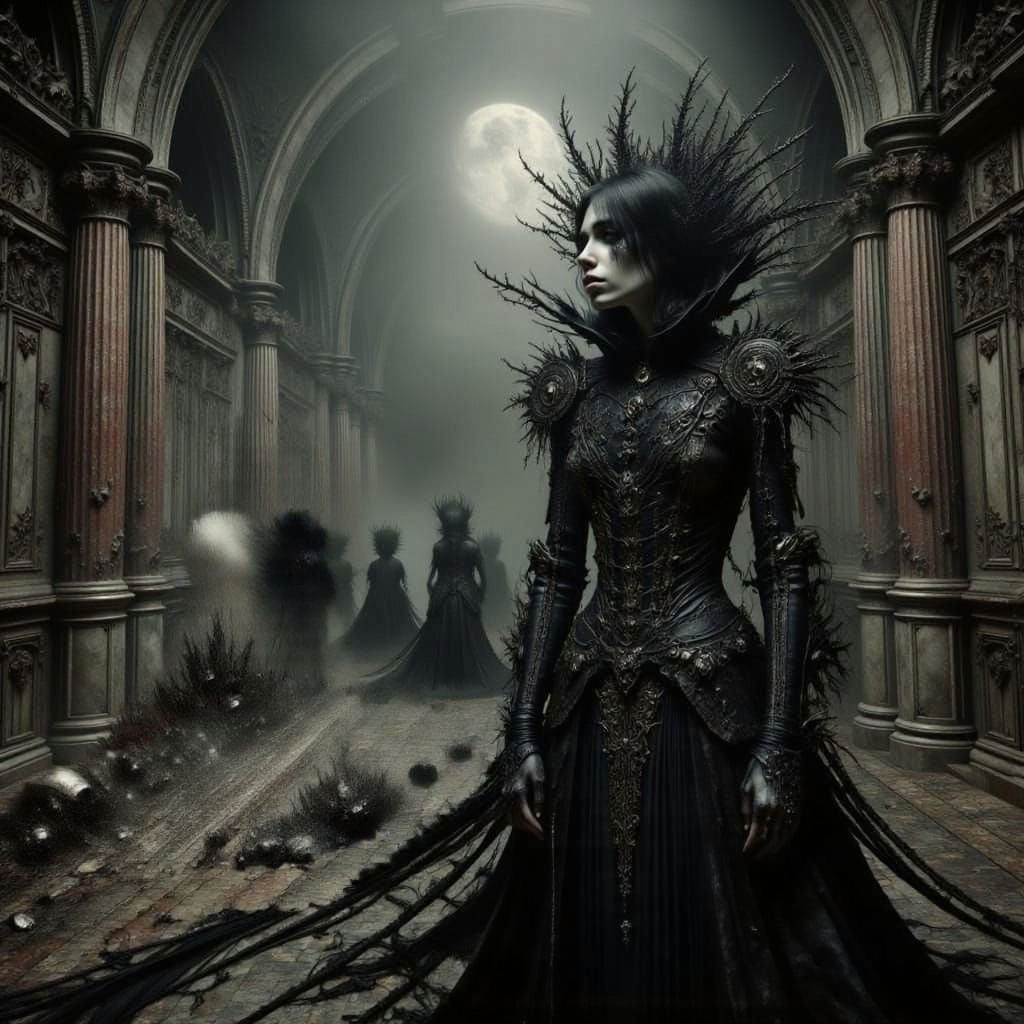 Mistress of the gathering of dark forces