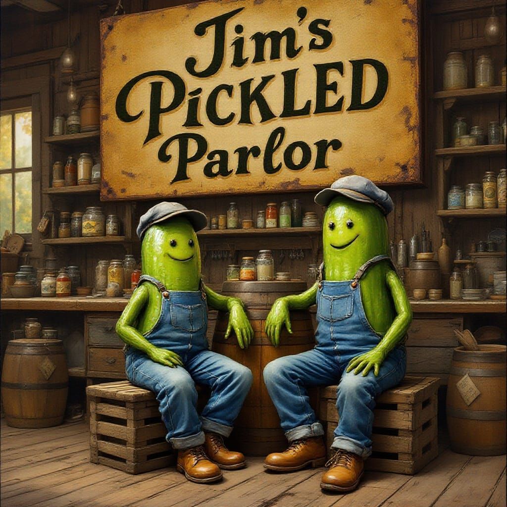 Jim's Pickled Parlor  by @MagisterLudorum